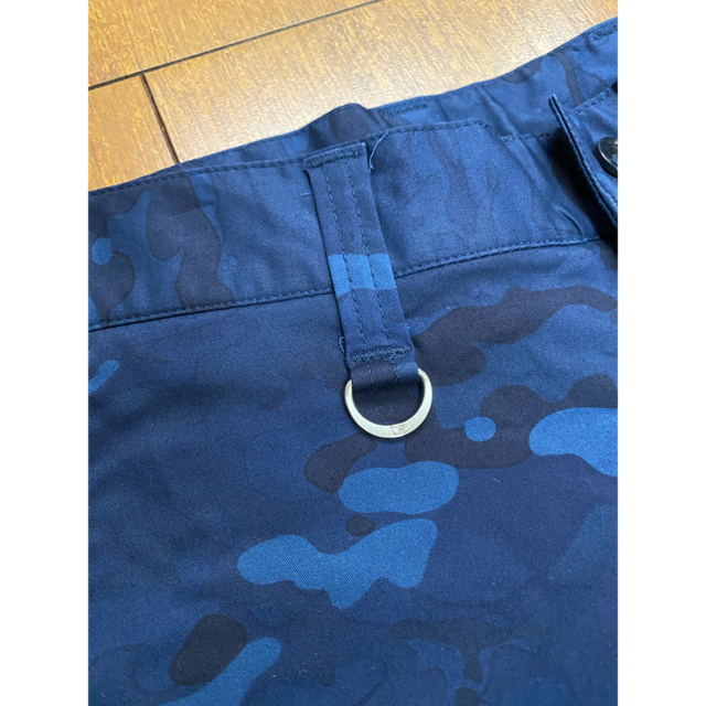 uniform experiment(ユニフォームエクスペリメント)のUE CAMOUFLAGE SHORT PANT NAVY サイズ1 メンズのパンツ(ショートパンツ)の商品写真
