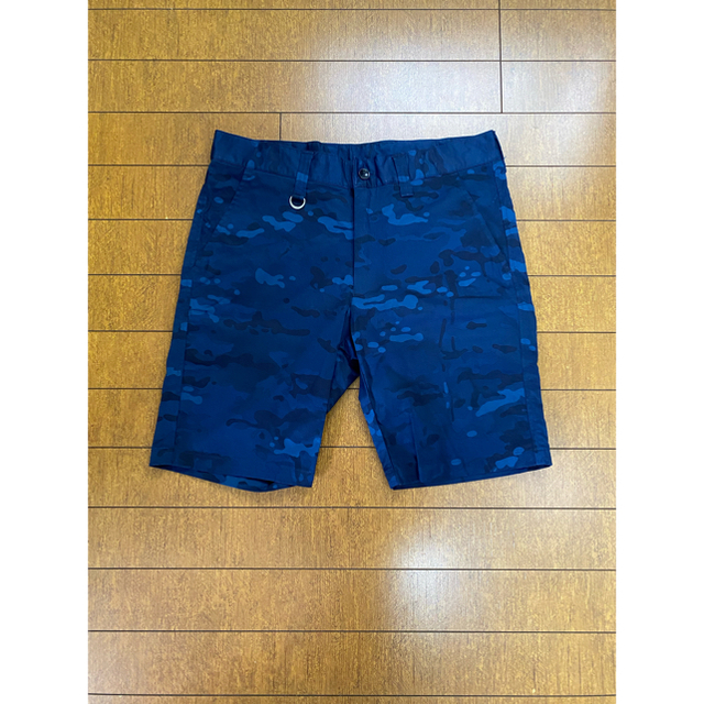 uniform experiment(ユニフォームエクスペリメント)のUE CAMOUFLAGE SHORT PANT NAVY サイズ1 メンズのパンツ(ショートパンツ)の商品写真