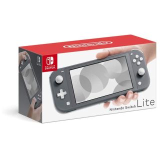 ニンテンドースイッチ(Nintendo Switch)のニンテンドースイッチライト　グレー(携帯用ゲーム機本体)