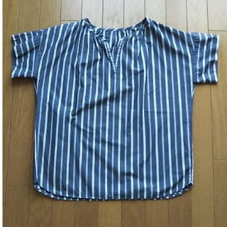 ミッシェルクラン(MICHEL KLEIN)の【MICHEL KLELN】スキッパーシャツ(Tシャツ(半袖/袖なし))