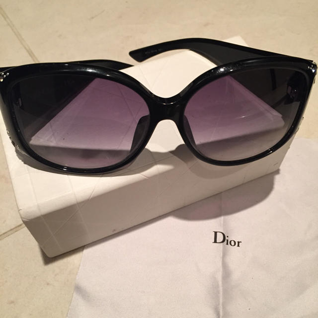 Dior スワロフスキー サングラス♡ サングラス+メガネ