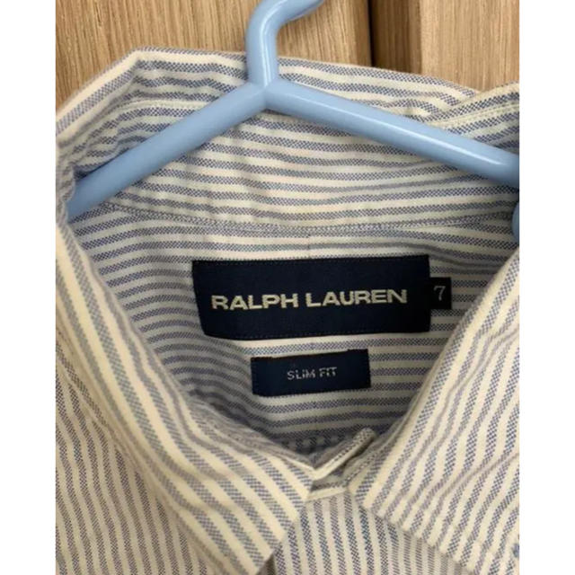Ralph Lauren(ラルフローレン)の☆WOO様専用☆Ralph Lauren ラルフローレン ストライプシャツ レディースのトップス(シャツ/ブラウス(長袖/七分))の商品写真