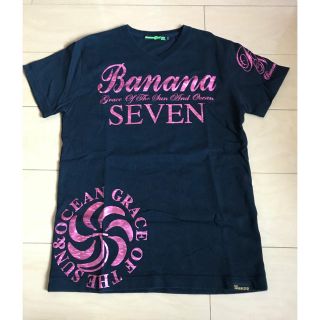 バナナセブン(877*7(BANANA SEVEN))のVネックTシャツ(Tシャツ/カットソー(半袖/袖なし))