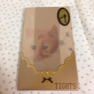 しろねこちゃんタイツ フェイクガーター白(タイツ/ストッキング)