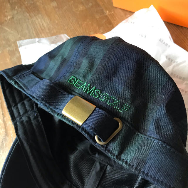 BEAMS(ビームス)のBEAMS GOLF チェック　キャスケット レディースの帽子(キャスケット)の商品写真