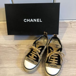 シャネル(CHANEL)のmai様専用　CHANELスニーカー 35 22センチ(スニーカー)