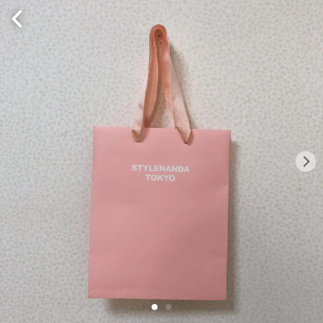 STYLENANDA(スタイルナンダ)のSTYLENANDAショップ袋 レディースのバッグ(ショップ袋)の商品写真
