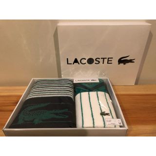 ラコステ(LACOSTE)のLACOSTE タオルセット(ハンカチ/ポケットチーフ)