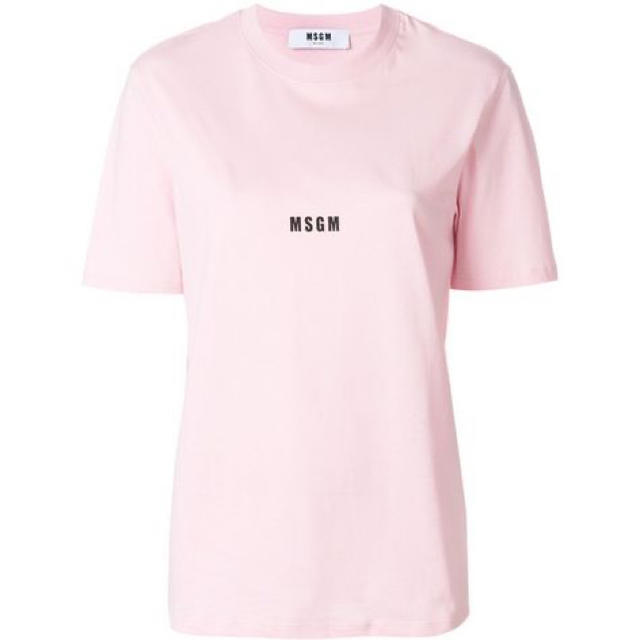 MSGM エムエスジーエム　ミニロゴTシャツ　新品ピンク