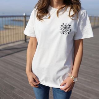 ディーゼル(DIESEL)のサーフ系☆ウェストコーストTシャツ2020 Sサイズ　ホワイト　ノースフェイス(Tシャツ(半袖/袖なし))