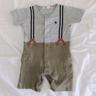 ポロラルフローレン(POLO RALPH LAUREN)のポロ　ラルフローレン　ロンパース　80(ロンパース)