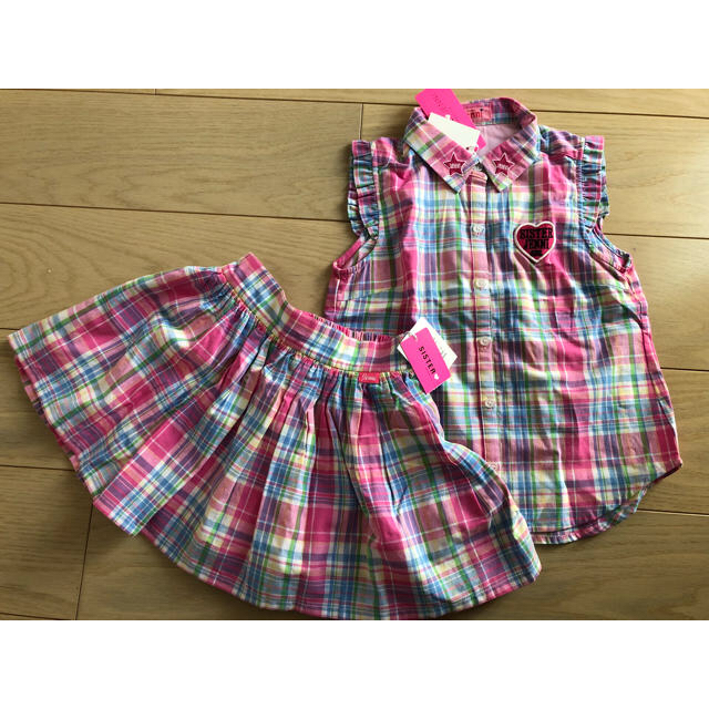 JENNI(ジェニィ)の値下げ　JENNI セットアップ  size120/130 キッズ/ベビー/マタニティのキッズ服女の子用(90cm~)(その他)の商品写真