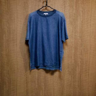 グローバルワーク(GLOBAL WORK)のGLOBAL WORK デニム柄Tシャツ(Tシャツ/カットソー(半袖/袖なし))