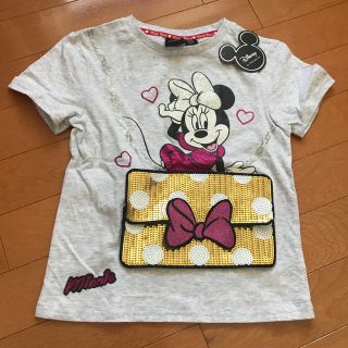 プライマーク(PRIMARK)の新品 ミニー Tシャツ　128㎝(Tシャツ/カットソー)