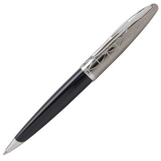 ウォーターマン(Waterman)のほぼ新品★ウォーターマン ボールペン カレン デラックス コンテンポラリー黒ST(ペン/マーカー)