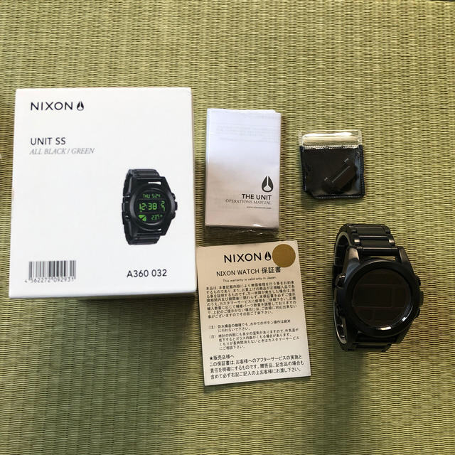 NIXON(ニクソン)のケイ様専用　美品　NIXON UNIT SS メンズの時計(腕時計(デジタル))の商品写真
