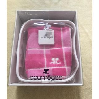 クレージュ(Courreges)の★☆新品☆ courreges ハンドタオル　※ 箱に傷・汚れあり★(ハンカチ)