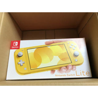 ニンテンドースイッチ(Nintendo Switch)のNintendo Switch Lite イエロー yellow 新品未使用(家庭用ゲーム機本体)