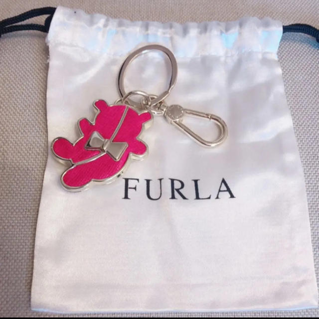 Furla(フルラ)のフルラ　バックチャーム　キーホルダー　くま レディースのファッション小物(キーホルダー)の商品写真