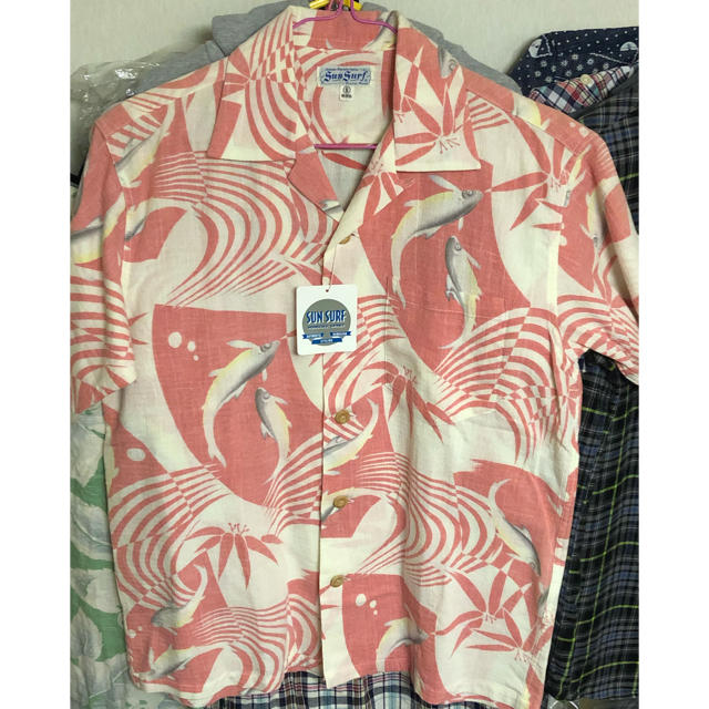 Sun Surf - サンサーフ アロハシャツ コットン 和柄 サイズSの通販 by マツ's shop｜サンサーフならラクマ