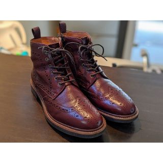 リーガル(REGAL)の【値下げ】UNISEX REGAL リーガル ウイングチップブーツ 58JR (ブーツ)