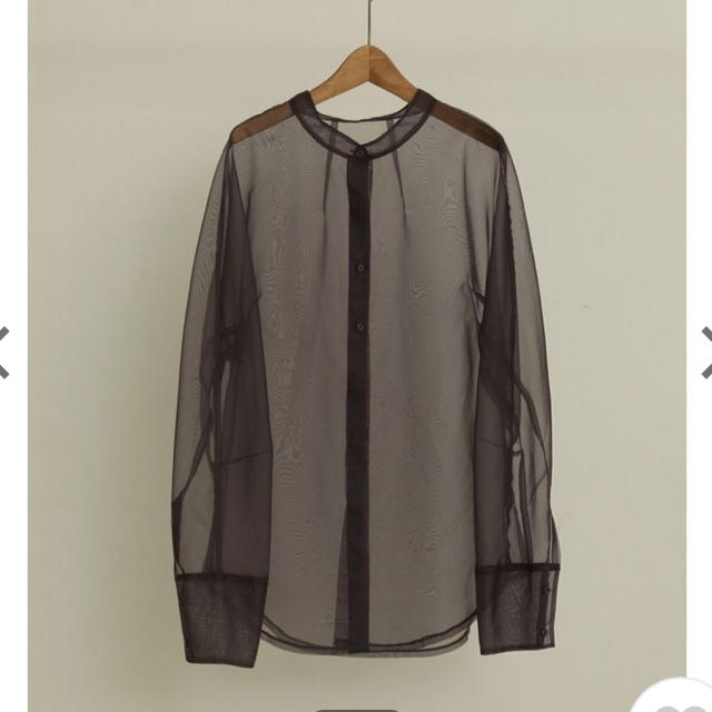 トゥデイフル  Organdy Sheer Shirts