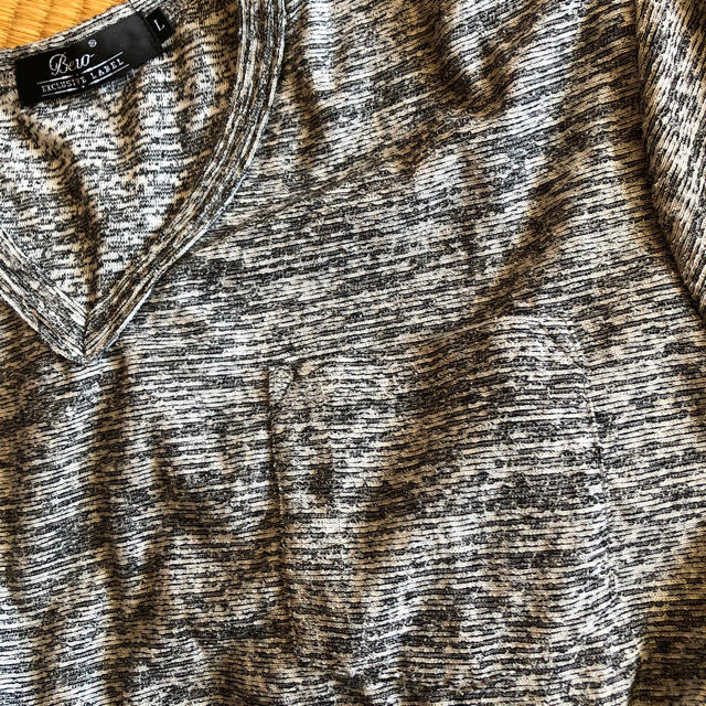 メンズ L 杢カラー グレー 半袖 Tシャツ メンズのトップス(Tシャツ/カットソー(半袖/袖なし))の商品写真