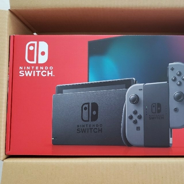 【新品未開封】Nintendo Switch 本体 グレー 新型