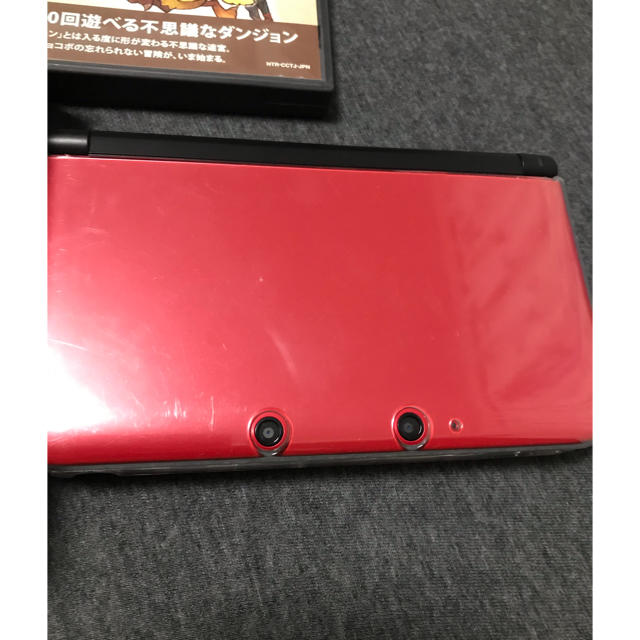 任天堂　ニンテンドー　3DS LL 本体(レッド)  ソフト付