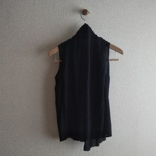 ジュンアシダ(jun ashida)のmiss ashida ｼﾙｸ97% 黒tops7(シャツ/ブラウス(半袖/袖なし))