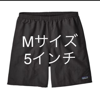 パタゴニア(patagonia)のpatagonia パタゴニア バギーズショーツ ブラック M 黒 5インチ(ショートパンツ)