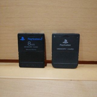 ソニー(SONY)のPS2/PS メモリーカード まとめて2個セット 8MB SONY純正(その他)