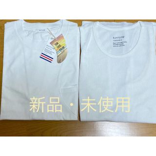 ベイフロー(BAYFLOW)のスノーウォッシュFINポケット/ワッフルタンクトップ セットTシャツ(Tシャツ/カットソー(半袖/袖なし))