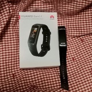 アンドロイド(ANDROID)のファーウェイ HUAWEI Band 4 グラファイトブラック スマートウォッチ(腕時計(デジタル))