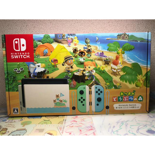 新品 Nintendo Switch あつまれどうぶつの森　同梱版