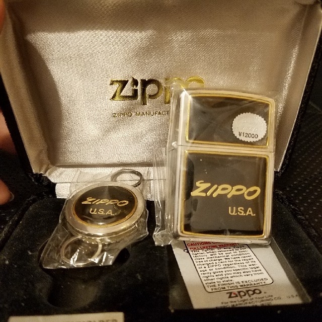 ZIPPO(ジッポー)の【激レア】Zippo 黒金 温度で色が変わる！ メンズのファッション小物(タバコグッズ)の商品写真