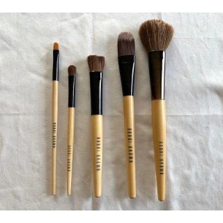 ボビイブラウン(BOBBI BROWN)の中古 ボビイブラウンのメイクブラシ５本まとめて(ブラシ・チップ)