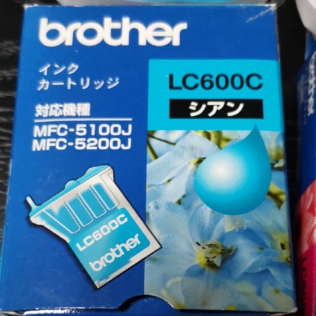 brother(ブラザー)のbrather LC600C LC600M インクカートリッジ スマホ/家電/カメラのPC/タブレット(PC周辺機器)の商品写真