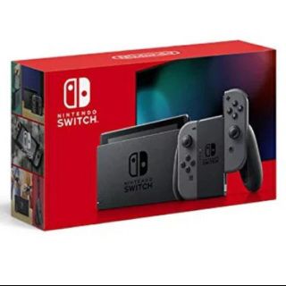 ニンテンドースイッチ(Nintendo Switch)のNintendo Switch　グレー本体 バッテリー持続時間が長くなったモデル(携帯用ゲーム機本体)