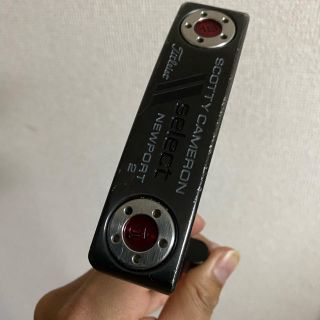 スコッティキャメロン(Scotty Cameron)のスコッティキャメロン　ニューポート2  黒色 34インチ(クラブ)