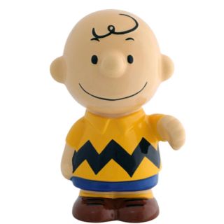 ピーナッツ(PEANUTS)のチャーリーブラウン/貯金箱/立体コインバンク(キャラクターグッズ)