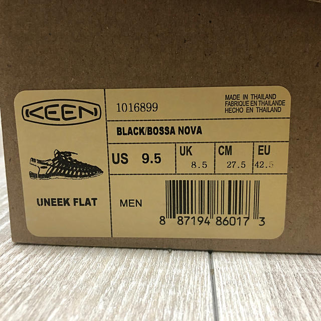 KEEN UNEEK FLAT キーン　ユニーク　フラット　27.5cm