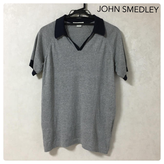 JOHN SMEDLEY(ジョンスメドレー)のRiTTER様専用　ジョンス　メドレー　ニットポロシャツ メンズのトップス(ポロシャツ)の商品写真