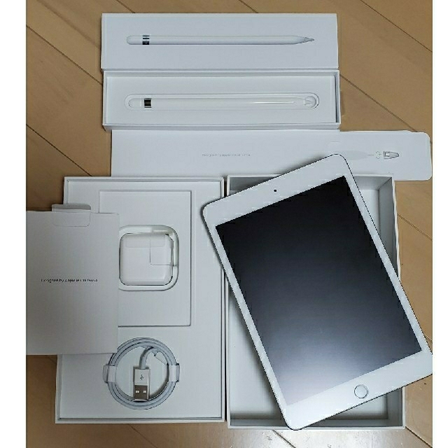 逸品】 iPad 極美品 ipad mini シルバー 256GB Cellular タブレット