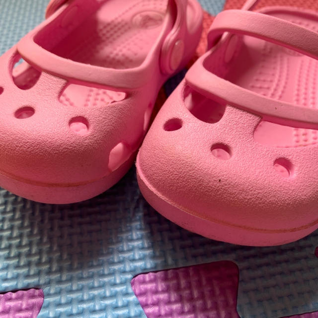 crocs(クロックス)のベビークロックス　12センチ キッズ/ベビー/マタニティのベビー靴/シューズ(~14cm)(サンダル)の商品写真