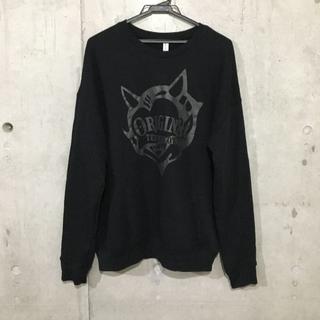 テンダーロイン(TENDERLOIN)の★TENDERLOIN★ SPONGE FLEECE トレーナー 黒［L］(スウェット)