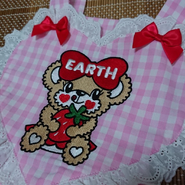 EARTHMAGIC(アースマジック)のアースマジックギンガムワンピ120 キッズ/ベビー/マタニティのキッズ服女の子用(90cm~)(ワンピース)の商品写真