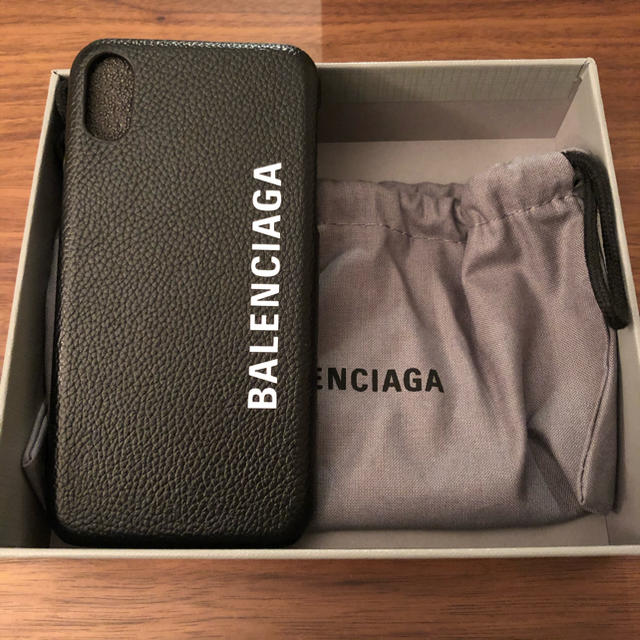 Balenciaga(バレンシアガ)のBALENCIAGA バレンシアガ iPhoneケース ハイブランド ロゴ 人気 スマホ/家電/カメラのスマホアクセサリー(iPhoneケース)の商品写真