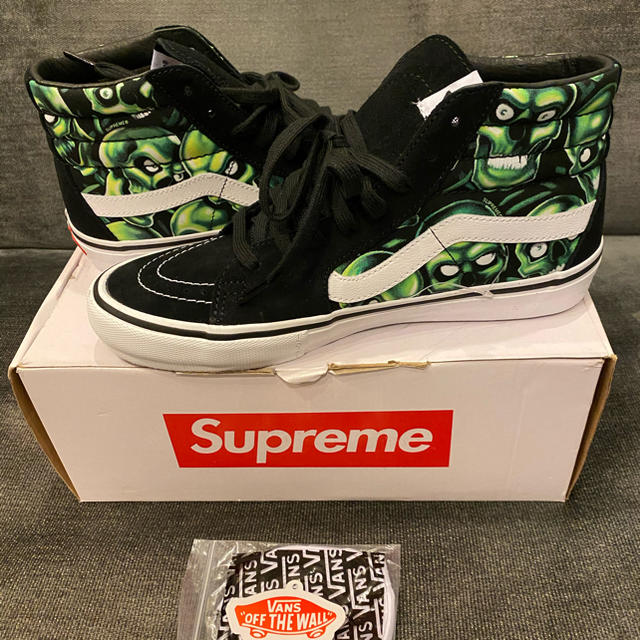 Supreme®/Vans® Skull Pile Sk8-Hi  26cm