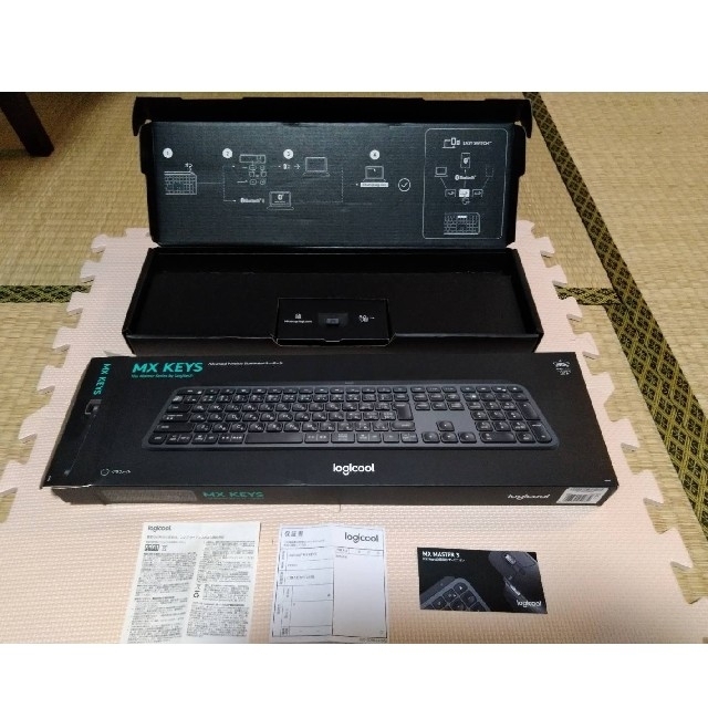 ロジクール　キーボード　MX-KEYS/KX800PC/タブレット